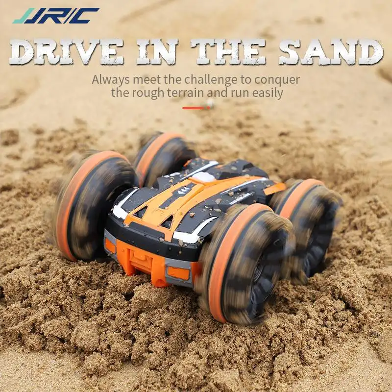 JJRC Q81 1:20 2.4G 2-in-1 Double Sided Amphibious 360 Degree Rotation 3 Batteries RC Car Remote Control RC Vehicle RC Stunt Car JJRC Q81 1:20 2.4G 2-in-1 Double Sided Amphibious 360 Degree Rotation 3 Batteries RC Car Remote Control RC Vehicle RC Stunt Car