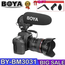 BOYA BY-BM3031 Shot gun Microphone Super-Cardioid Condenser Studio Video Interview Mic for Nikon Canon Sony DSLR Camera condenser interview microphone dslr shotgun mic for digital camera canon nikon sony pentax panasonic olympus samsung casio