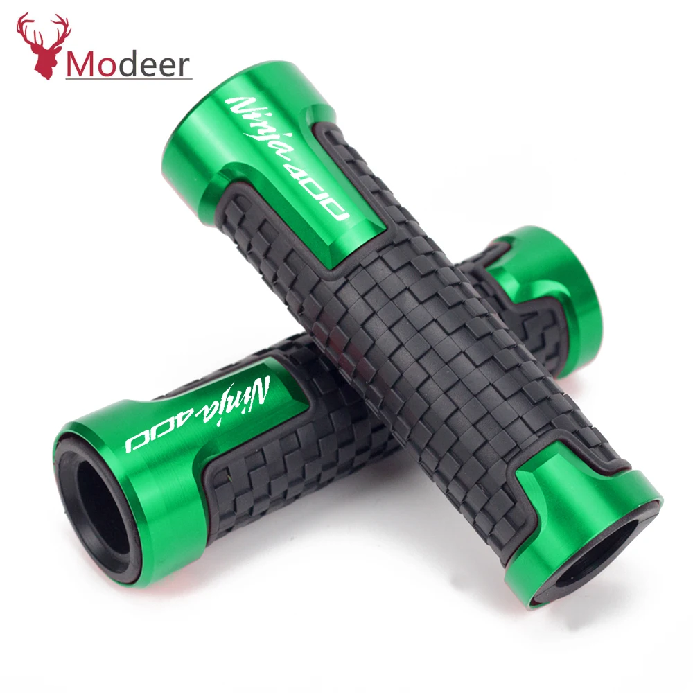 For Kawasaki NInja 400 Z400 2018 2019 2020 Ninja Handle bars Grip 78'' 22MM Motorcycle handle grips Motorbike handlebar ends (7)