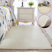 5 цветов, мягкий плюш, мягкий ковер для гостиной, искусственный мех, мохнатый, большой размер, ковер для спальни, дома, ковер для детей, Нескользящие коврики