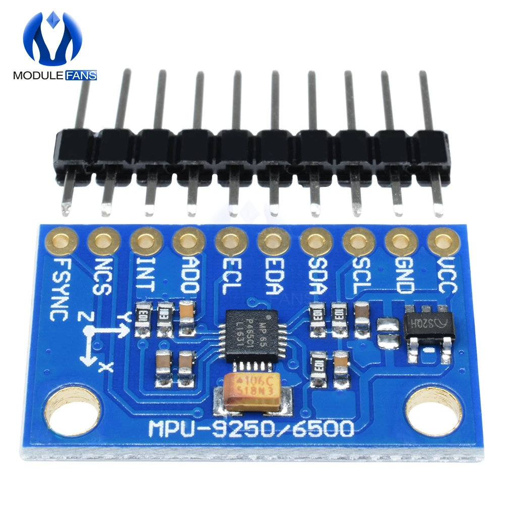 IIC I2C SPI MPU6500 MPU 6500 6 осевой гироскоп Модуль датчика акселерометра Замена MPU6050 для