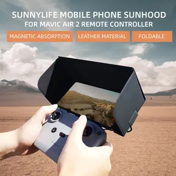 

1Set Remote Controller Sun Hood Mobile Phone Sunshade for D-JI Mavic Air 2 Drone
