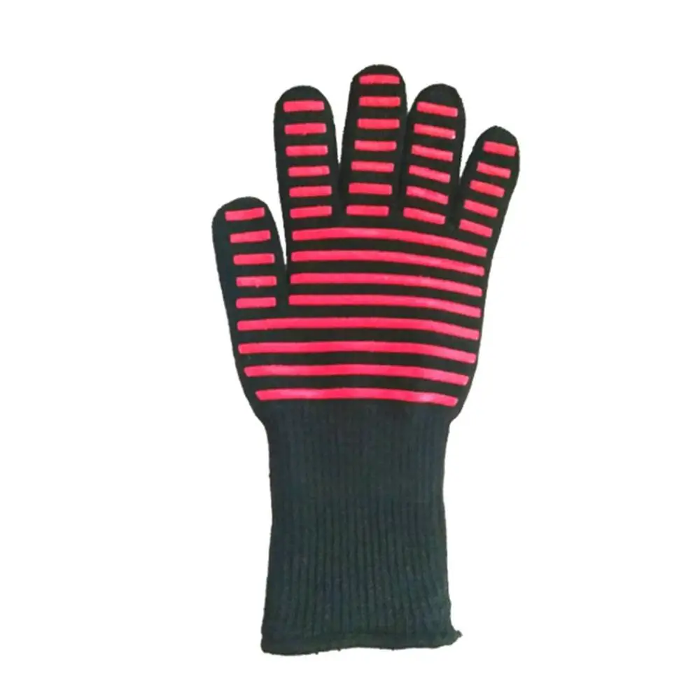 Термостойкие перчатки для приготовления пищи, выпечки, гриля, духовки, кухонные перчатки, толстые силиконовые перчатки для барбекю