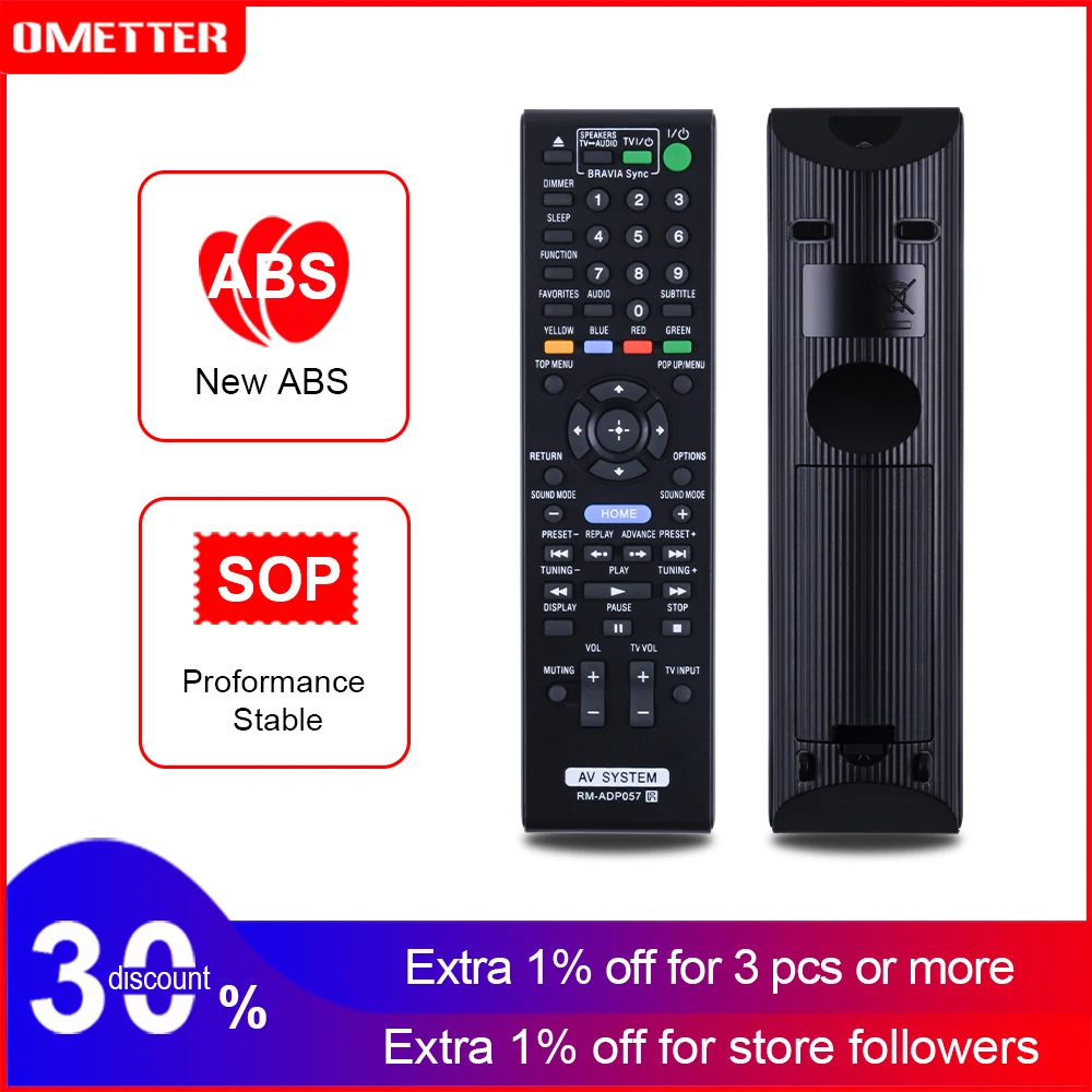 Используйте для SONY AV system remote control RM ADP057 HBD E580 BDV N790W N890W HB DE3100 ADP059 remoto|Пульты ДУ| |