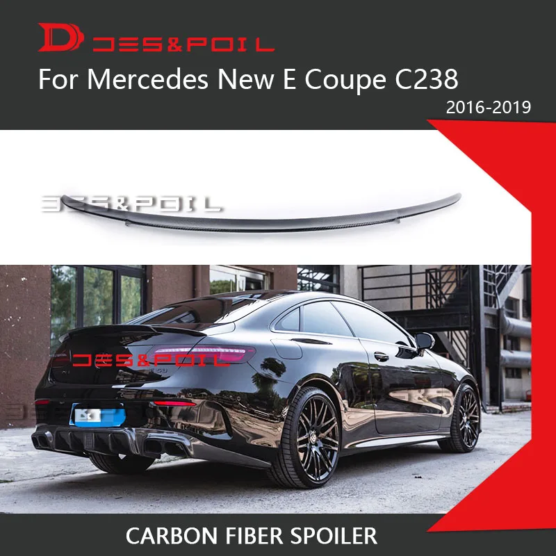 E Coupe C238 W238 Brabs Spoiler Carbon Fiber Rear Trunk Lip For Mercedes E Class 2 Door 2016 2019 Bootlid E350 E400 E320 E53 Amg Spoilers Wings Aliexpress