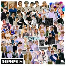 101/109 шт./компл. Kpop NCT 2020 127 WayV наклейка с символами резонанса Pt.1 2 nct2020 для багажа ноутбука мобильного телефона DIY Наклейка s