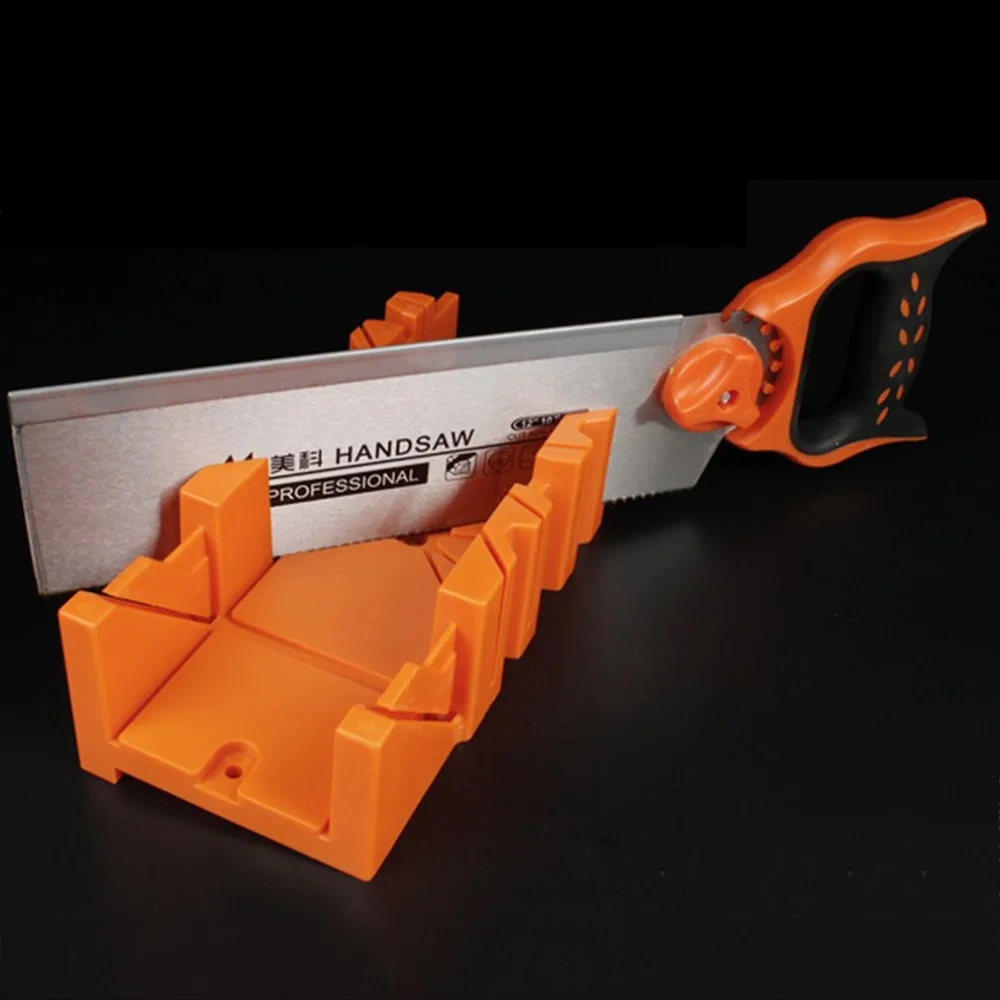 Multi-use Oblique Clamping Miter Box Different Angle Saw Box Adjustable Backsaw Woodworking Tool For Wood Cutting