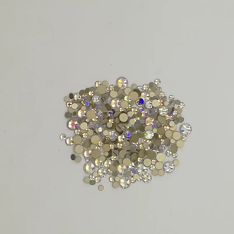 Starry sky DIY алмазное украшение для одежды креативное плоское дно дрель лак для ногтей круглое украшение смешанный размер мобильный чехол для телефона наклейка - Цвет: Starry sky