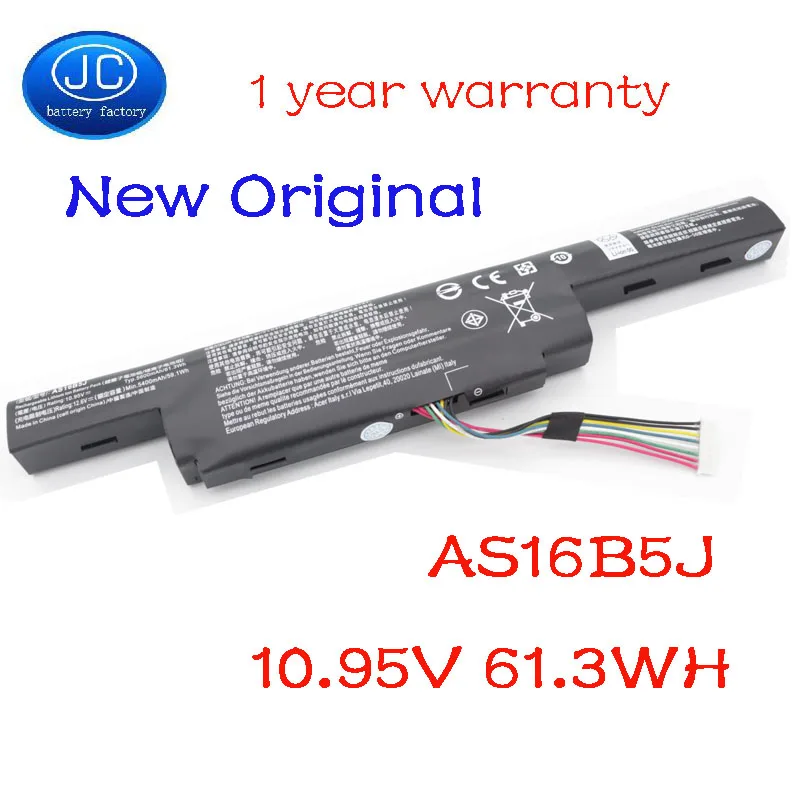 JC аккумулятор star новый оригинальный AS16B5J AS16B8J Аккумулятор для ноутбука Acer Aspire E5 575G