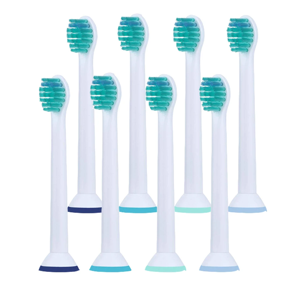 

New 8pcs HX6024 Generic Electric sonic Replacement brush heads Fits For philips sonicare toothbrush heads compact Soft Bristles