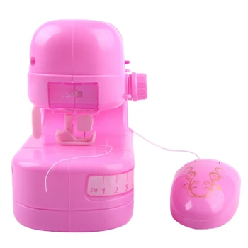 

Simulation Electric Clothes Sewing Machine Sew Activities Toy for Kids Gifts Christmas Children Toy Pink