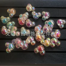 DIY Детские украшения, аксессуары, мягкая розовая серия для девочек Yi Cai Микки, бусы, DIY ожерелье, браслет, украшение, аксессуары