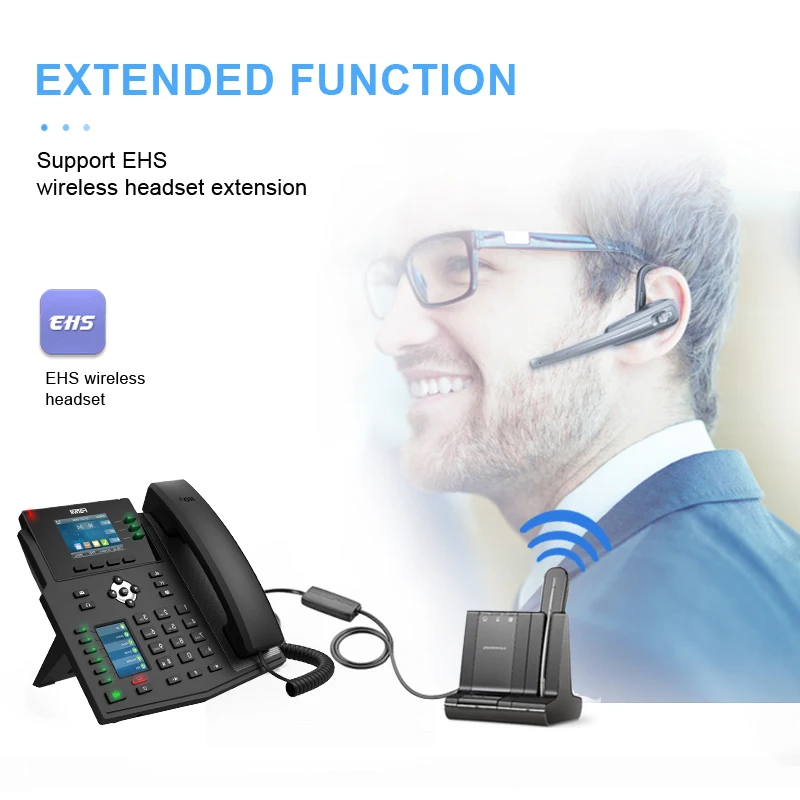 IP телефон Fanvil X4U Wi Fi Bluetooth IPv4/IPv6|VoIP телефоны| |