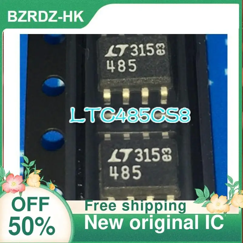 

10 шт. LTC485IS8 LTC485CS8 LT485CS8 LT485 LTC485 SOP8 новый оригинальный IC