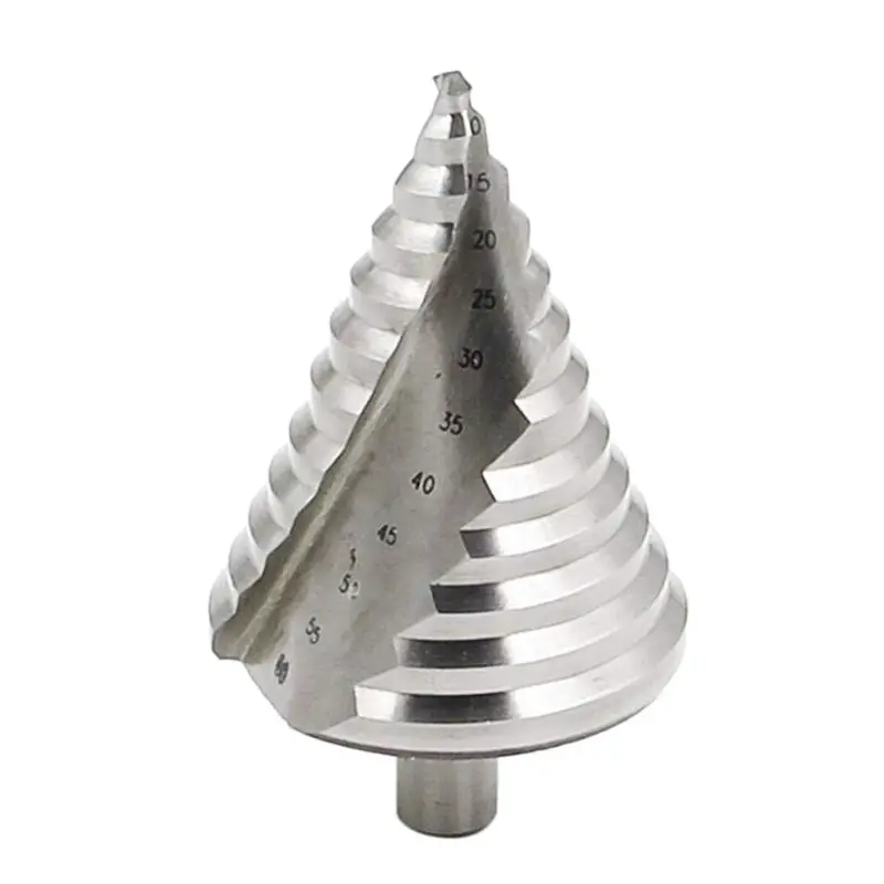 

6-60mm High Speed Steel Spiral Grooved Reaming Step Cone Pagoda Drill Countersink Hole Cutter Bit Tool