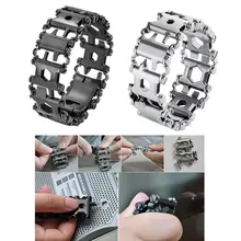 29 в 1 мульти инструмент браслет протектора браслет из нержавеющей стали открытый болт драйвер инструменты комплект путешествия носимый Кемпинг аварийный комплект