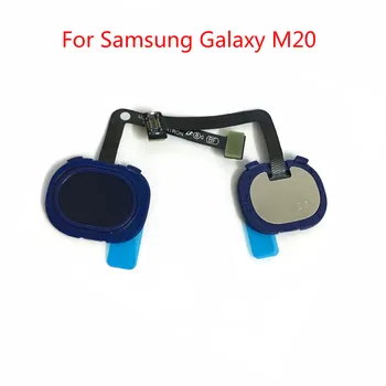 

High quality For Samsung Galaxy M20 Touch ID Fingerprint Sensor Flex Home Menu Button Flex Cable