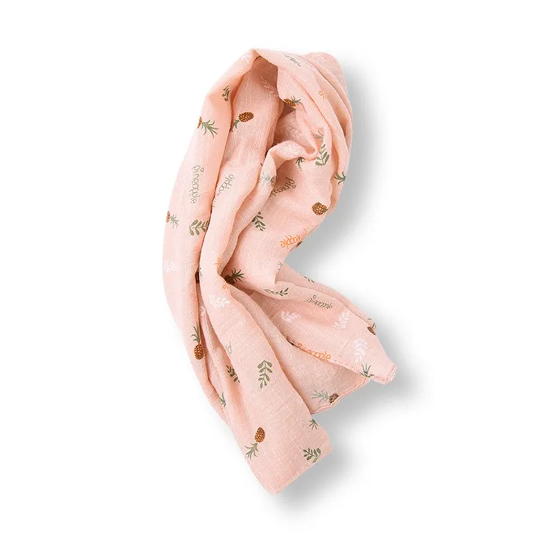 Детский шарф для девочек, модный бесконечный петлевой шарф, шарф с мультяшным принтом на осень и зиму