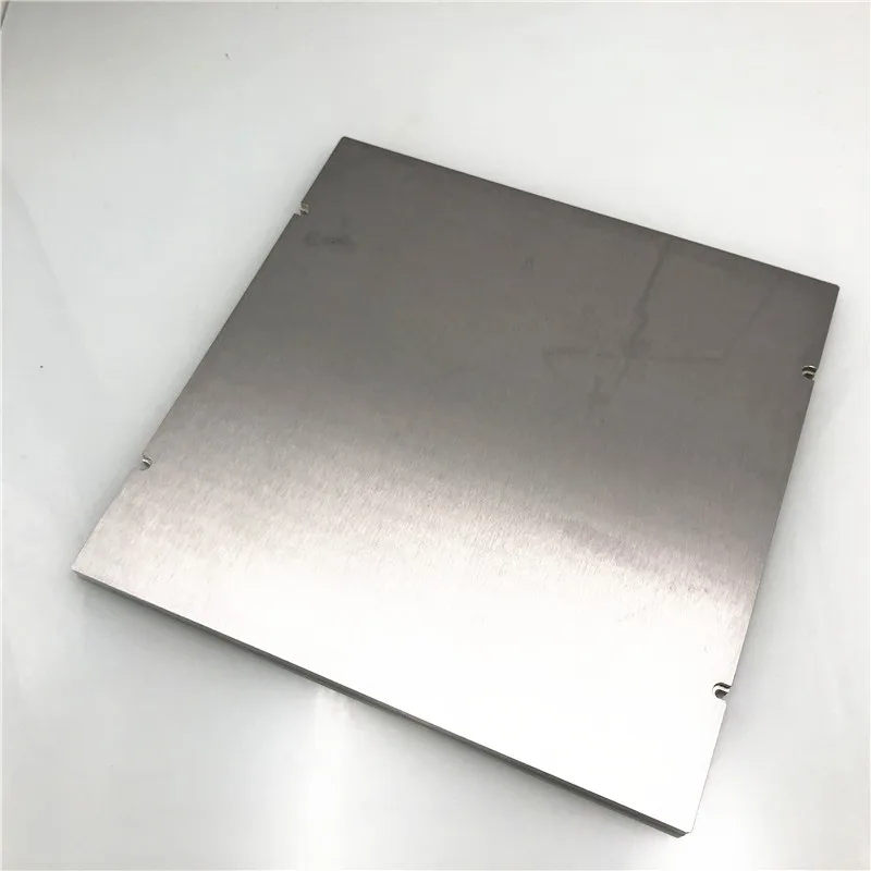 Placa de Alumínio 8mm para Voron Funssor Construir Plana Super V2.4 Impressora 3d 250mm Mic-6 - Imagem 5