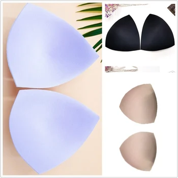 

3 Pairs 6 Size Bra Pads Sewing In Insert Sponge Soft Cup Removable Padd ZJM9319