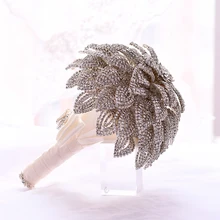 BUFEI HF01 свадебные букеты для невесты роскошный букет из горного хрусталя потрясающий Свадебный букет со стразами высококачественный букет