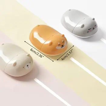 

Cute Cartoon Modelling Correction Tape Stationery Corrector Kids Student Altered M0XB