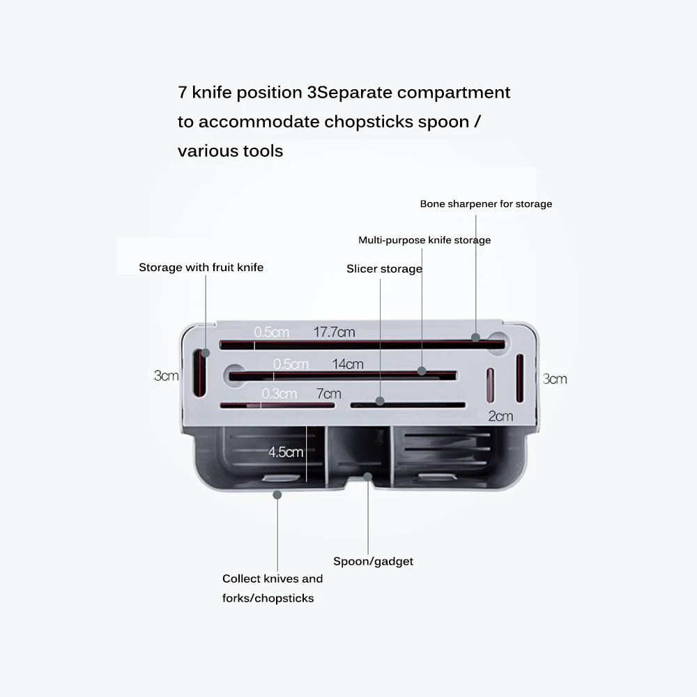 Съемная настольная дренажная клетка Бытовая кухонная посуда коробочка для хранения палочки для еды Органайзер чехол высококачественное хранение контейнер