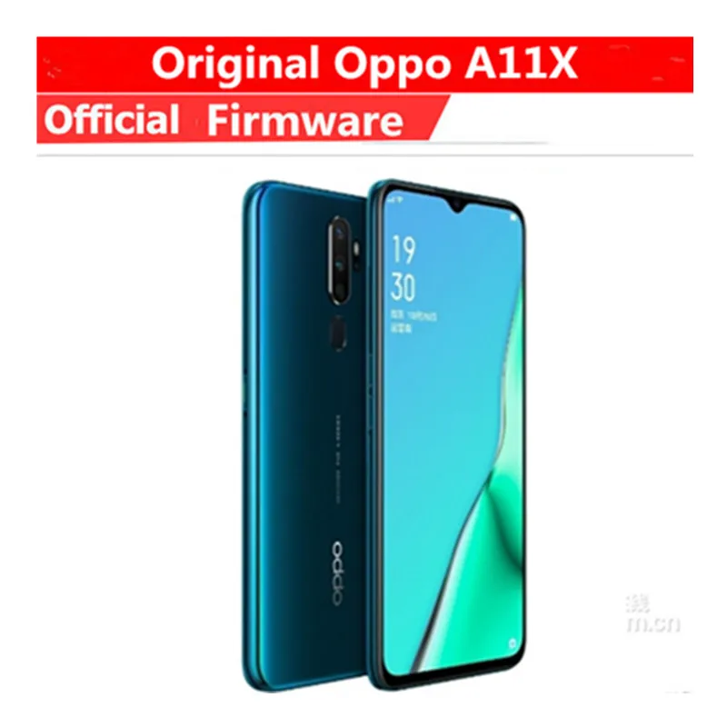 Oppo A11X 4G LTE Sim бесплатный телефон Snapdragon 665 Android 9,0 6," ips 1600X720 8 Гб ram 128 ГБ rom 5000 МП мАч отпечаток пальца