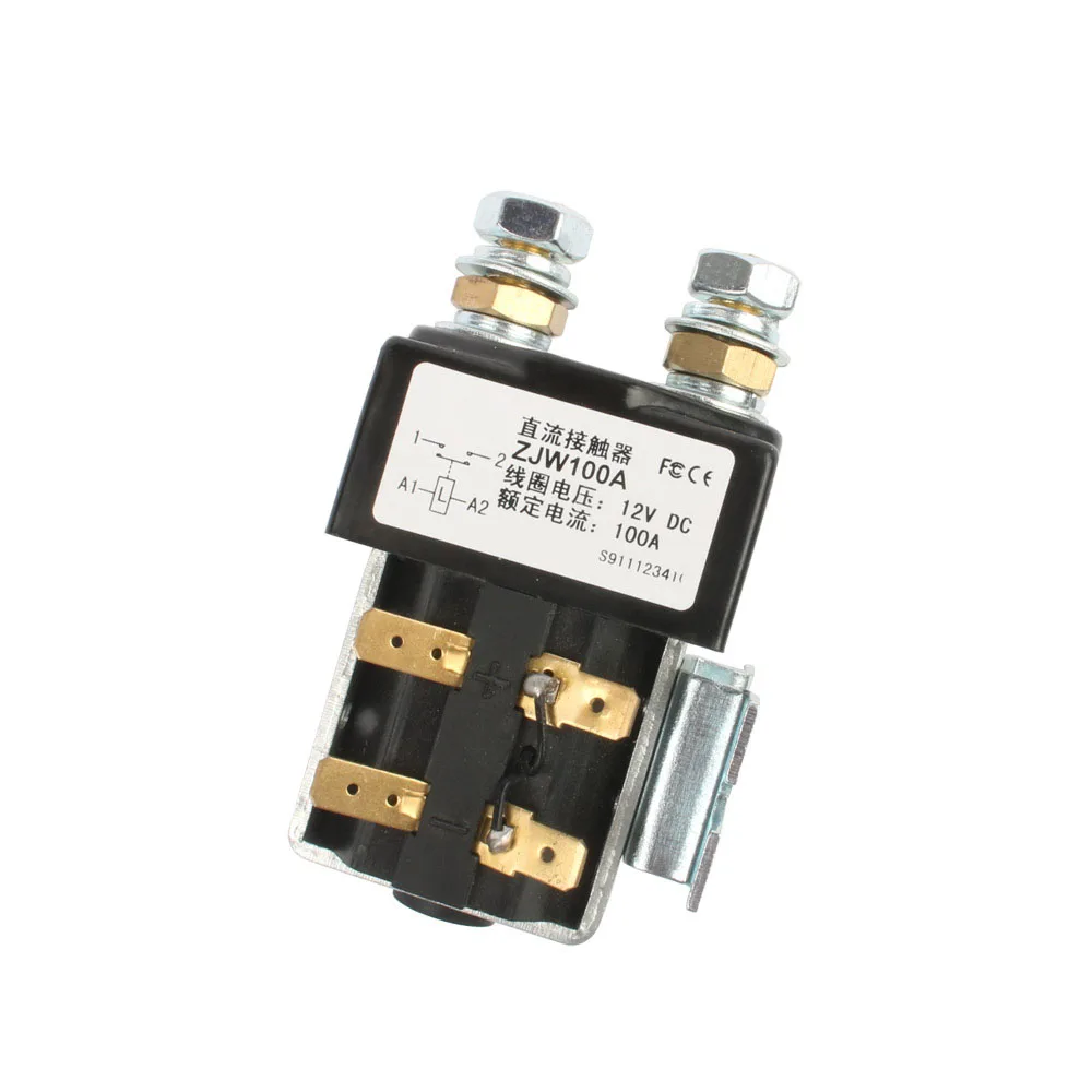 SW80 12V 24V 36V 48V 60V 72V 100A NO style DC контактор ZJW100A для мотора вилочного погрузчика электромобиль grab wehicle автомобильная лебедка