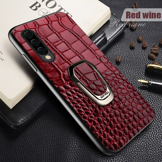 Red Чехол для телефона для samsung Galaxy S7 S8 S9 S10 Plus Note 8 9 10 plus подставка Brack чехол для A30 A50 A70 A5 A7 j6 A8 чехол - Цвет: Red