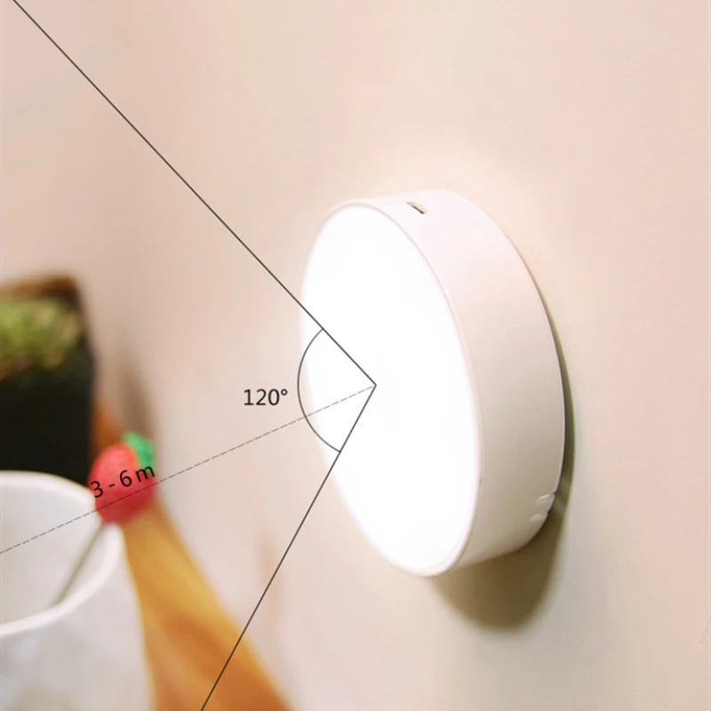 dinosaur lamp USB Rechargeable Motion Sensor Light Infrared Sensor LED Lamp Energy-saving Night Light For Room Decor Corridor Stairs Cabinet dinosaur night light