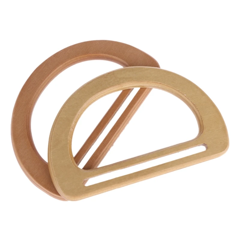 

Wooden Bag Handle Replacement for DIY Purse Making Handbag Shopping Tote