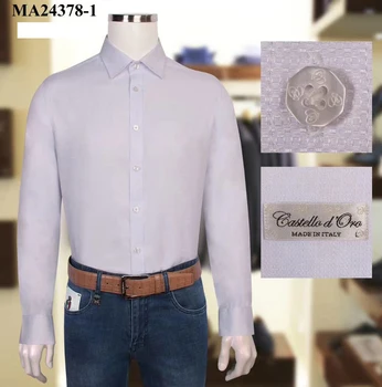 

BILLIONAIRE Shirt long sleeves men 2020 new Business England casual high quality European size 48-58 big size free shippng