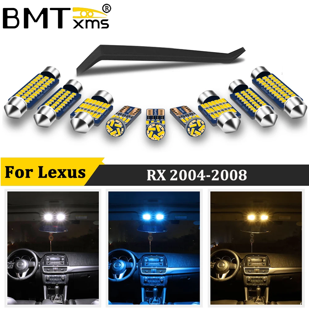 BMTxms Canbus Автоматическая внутренняя светодиодная подсветка светильник номерной