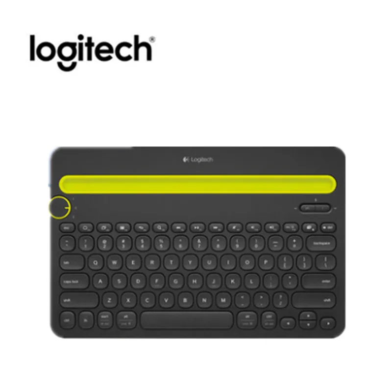 Беспроводная клавиатура logitech K480, Bluetooth, многофункциональная клавиатура с держателем для телефона, слот для Windows Mac OS iOS Android