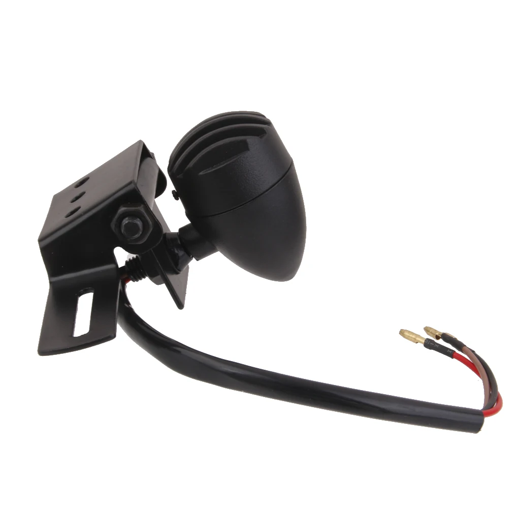 Motorcycle Red LED Rear Tail Brake Stop Light Indicator Bracket Universal 