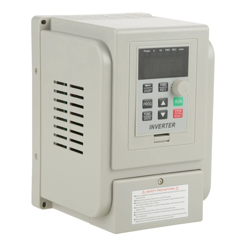 AC 220V Frequency Converter 1.5KW Variable Frequency Drive Converter VFD Speed Controller Converter Inversorde Sine Wave