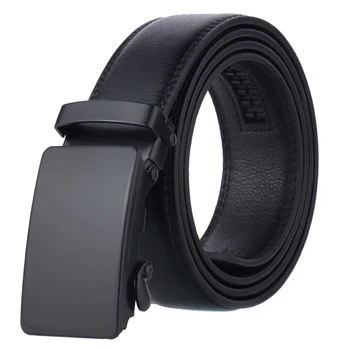 

High Quality Belt Men Belt Automatic Leather Luxury Black Belt Men's Belts Automatic Buckle Cummerbunds Male