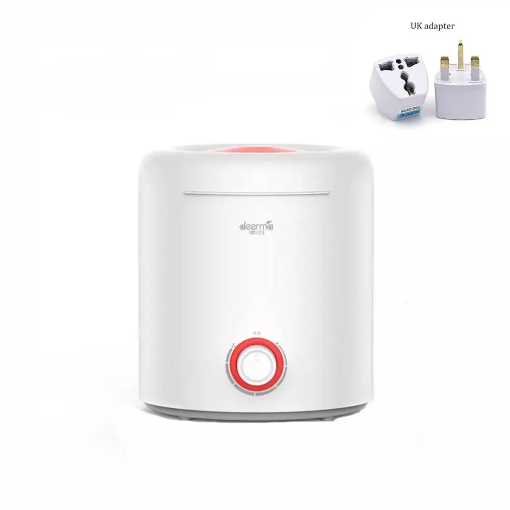 Xiaomi Deerma DEM-F300 мини бесшумный увлажнитель воздуха 2,5 л Емкость добавить воду легко использовать очиститель воздуха для использования Ho держать спальню офис - Цвет: Add UK Adapter