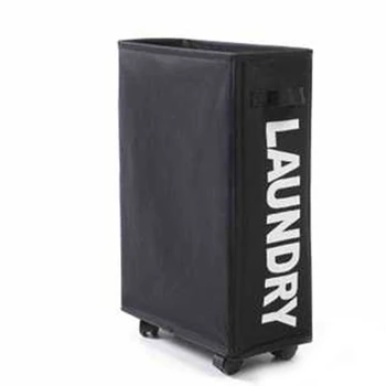 

Single Mesh Clothes Storage Box Bag Household Articles Dirty Basket Friendly Oxford Cloth Folding 66CY