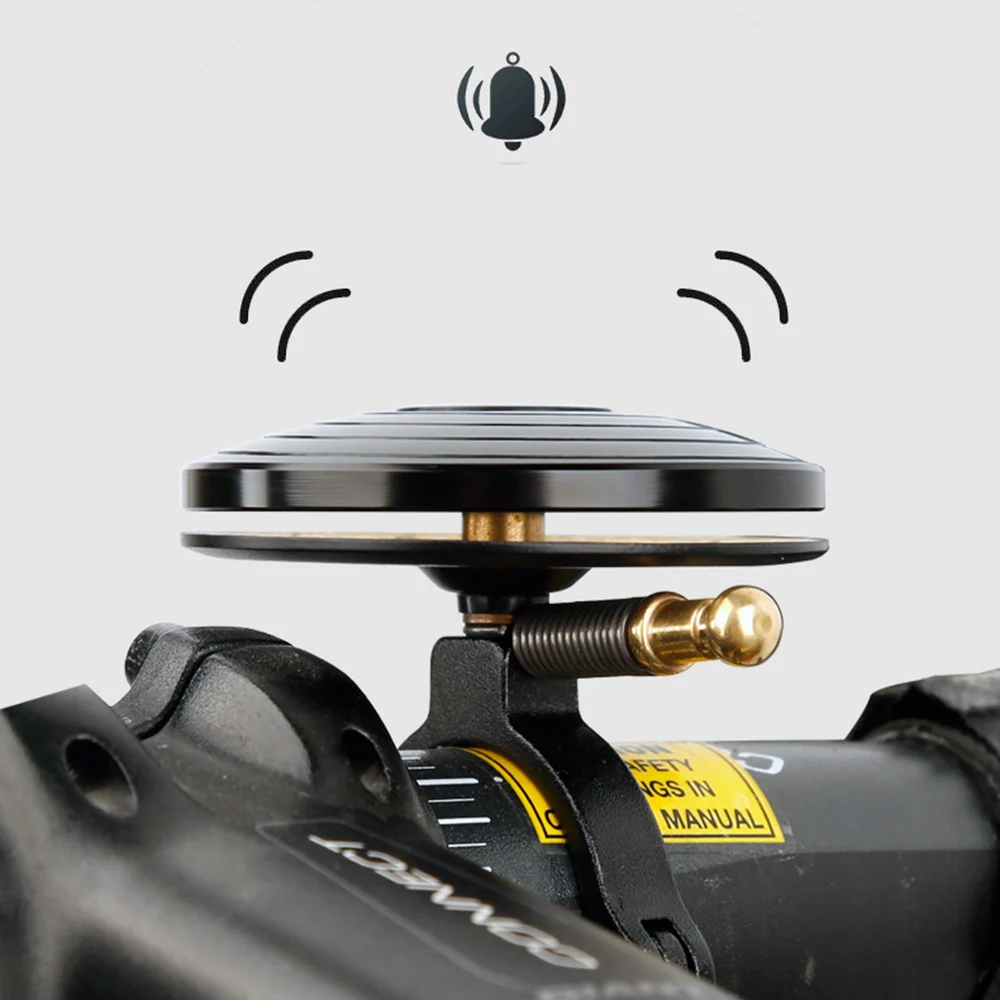 Bicycle Retro Bell Aluminum Alloy MTB Mountain Road Bike Compass Handlebar Ring Bells Classic Design Cycling Horn Alarm BC0599 (5)