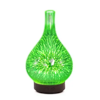 

3D Firework Night Light Essential Oil Diffuser Aromatherapy Fine Fog Humidifier 40JE