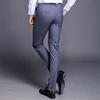 New Fashion High Quality Cotton Men Suit Pants Straight Spring Autumn Long Male Classic Business Casual Trousers Full Length ► Photo 2/6