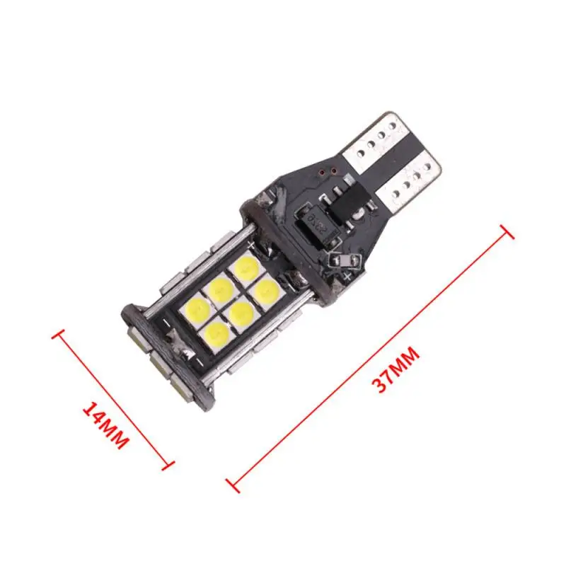 Новый светодиодный светильник накаливания 24SMD 24H T15 W16W 5 Вт для указателей