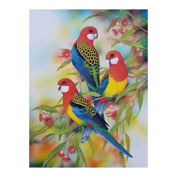 

Parrot Flower Bird Diamond Painting animal floral Round Full Drill 5D nouveaute Mosaic Embroidery DIY Cross Stitch home decor