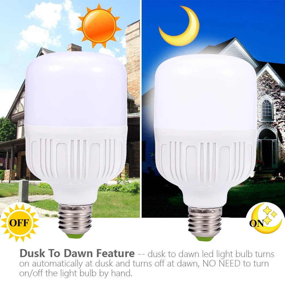 Lámpara LED con Sensor de movimiento PIR para el hogar, bombilla con Sensor de sonido, de cálido, E27, D30|Bombillas y tubos LED| - AliExpress