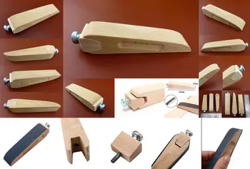 

leather Craft Sandpaper Board Block Flesh Side Polisher Grinding Burnisher Slicker Tool - Edger Creaser Groover Skiver Beveler