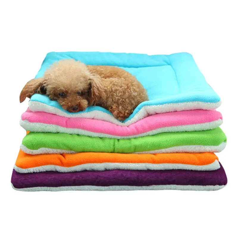 SJ цвета розовый твердый хлопок водонепроницаемый мягкий коврик для собаки кровать, пригодная для стирки коврик для домашних животных дышащий для среднего питомника Ручная стирка лежанки для собак и ковриков