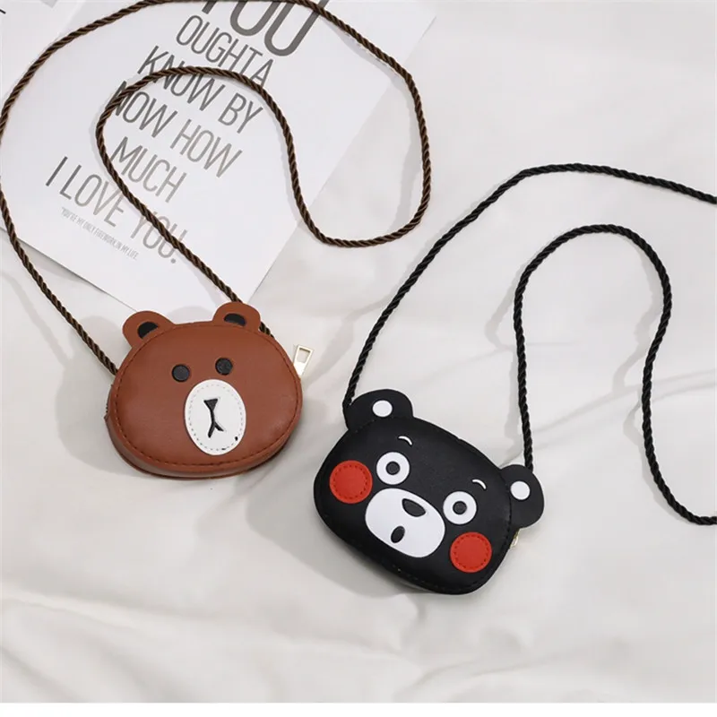 

Kawaii Mini Handbags Princess Girls Crossbody Bags Cute Cartoon Anime Small Shoulder Bag Soft PU Circular Clutches Women Purse
