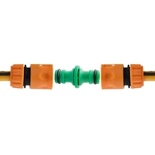 10PCS 16mm Two-way ABS Plastic Joint Water Pipe Telescopic Pipe Seal Hose Connector